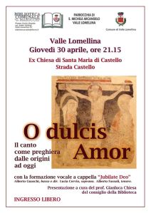 Valle O dulcis amor