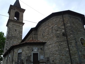 La chiesa di Pregola