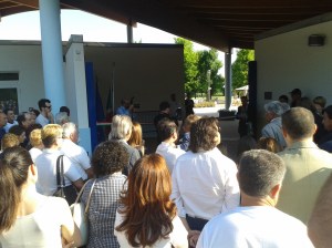 La cerimonia di inaugurazione